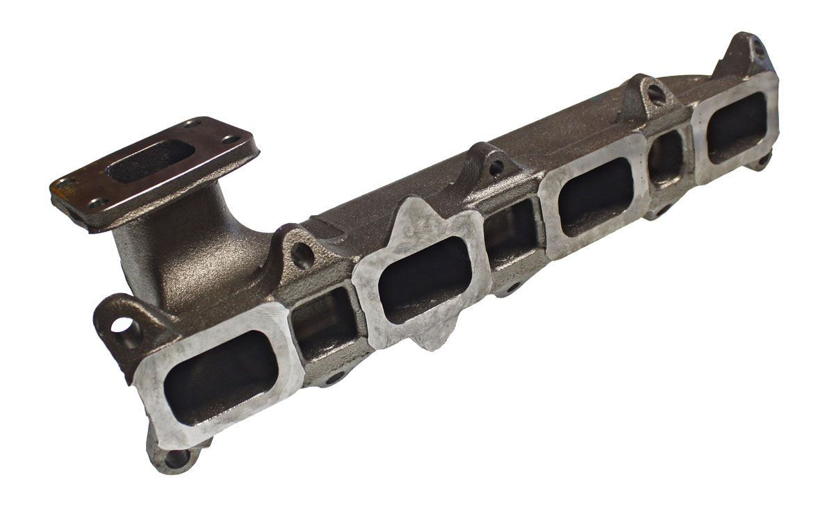 Výfuk a kolektor výfukových plyn