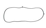 Oil sump gasket IVECO STRALIS CURSOR 11 EURO 6 5801949464