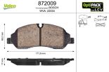 Brake Pad Set of disc brake 872009 1840479