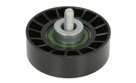 Guide pulley, V-ribbed belt