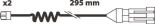 Wear Indicator of brake pad 882334