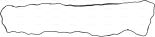 Oil sump gasket