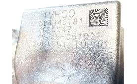 Turbolader IVECO DAILY 2.3 2006→2011 do 130 Hp 504340181, 53039500114 (10)