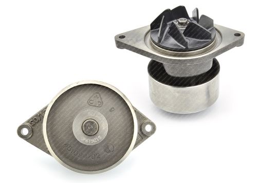 Water pump with gasket