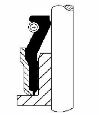 Valve stem seal 5010330133 Valve stem seal 5010330133