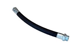 Oil line exit turbocharger