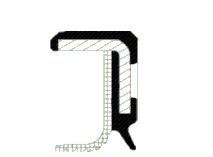 Shaft seal, crankshaft