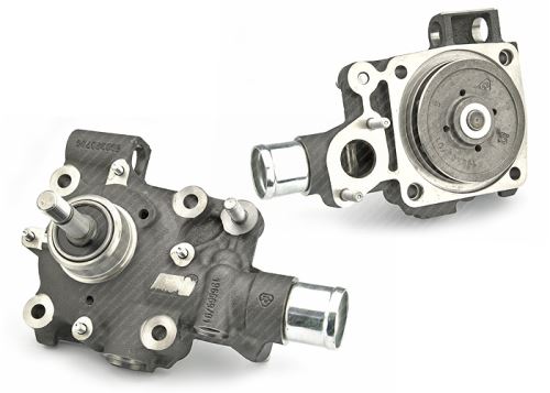 Water pump with gasket