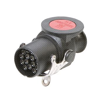 Plug of coiled cable 241024