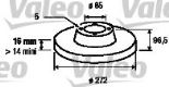 Brake Disc 187045 A 902 423 01 12