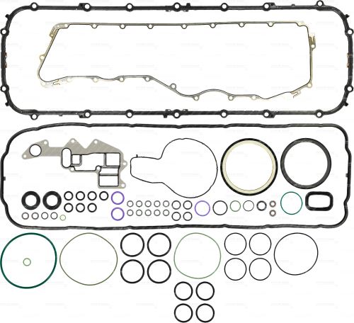 Gasket set, engine block