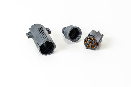 Plug of coiled cable 211008