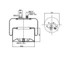 Boot of air suspension 282.1.460