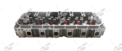 Cylinder head with valves IVECO STRALIS, EuroStar, EuroTech, EVADYS CURSOR 10 2000→2013 5801478431, 504027966