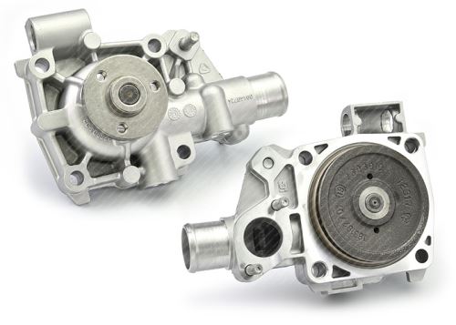 Water pump with gasket