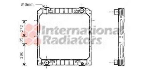 Water radiator 805125