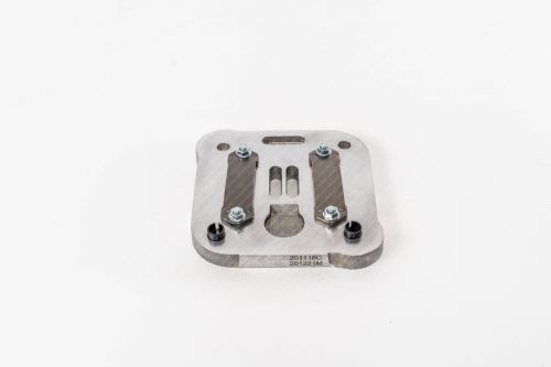 Air compressor intermediate plate