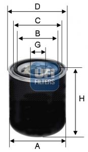 Filter of operating hydraulics 80.133.00