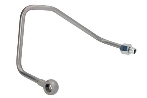 Oil line delivery turbocharger