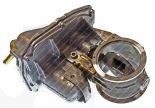 Exhaust gas flap, engine brake