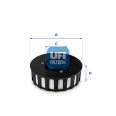 Filter, crankcase breather