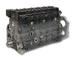 Rumpfmotor mit Zylinderkopf