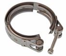 Exhaust pipe clamp