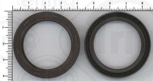Shaft seal, crankshaft