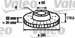 Brake Disc 187058 42470842 Brake Disc 187058 42470842