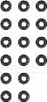 Seal Set of valve stem 12-31306-12