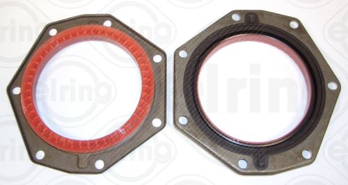 Shaft seal, crankshaft
