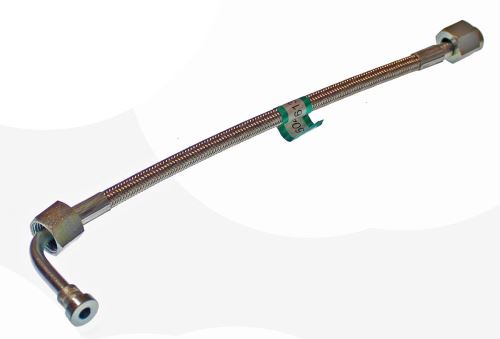 Oil line delivery turbocharger