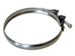 Exhaust pipe clamp